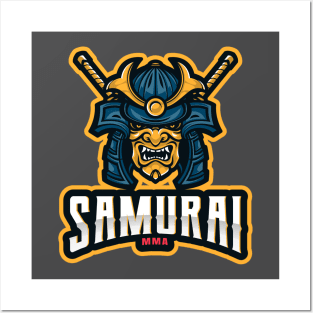 Samurai MMA Posters and Art